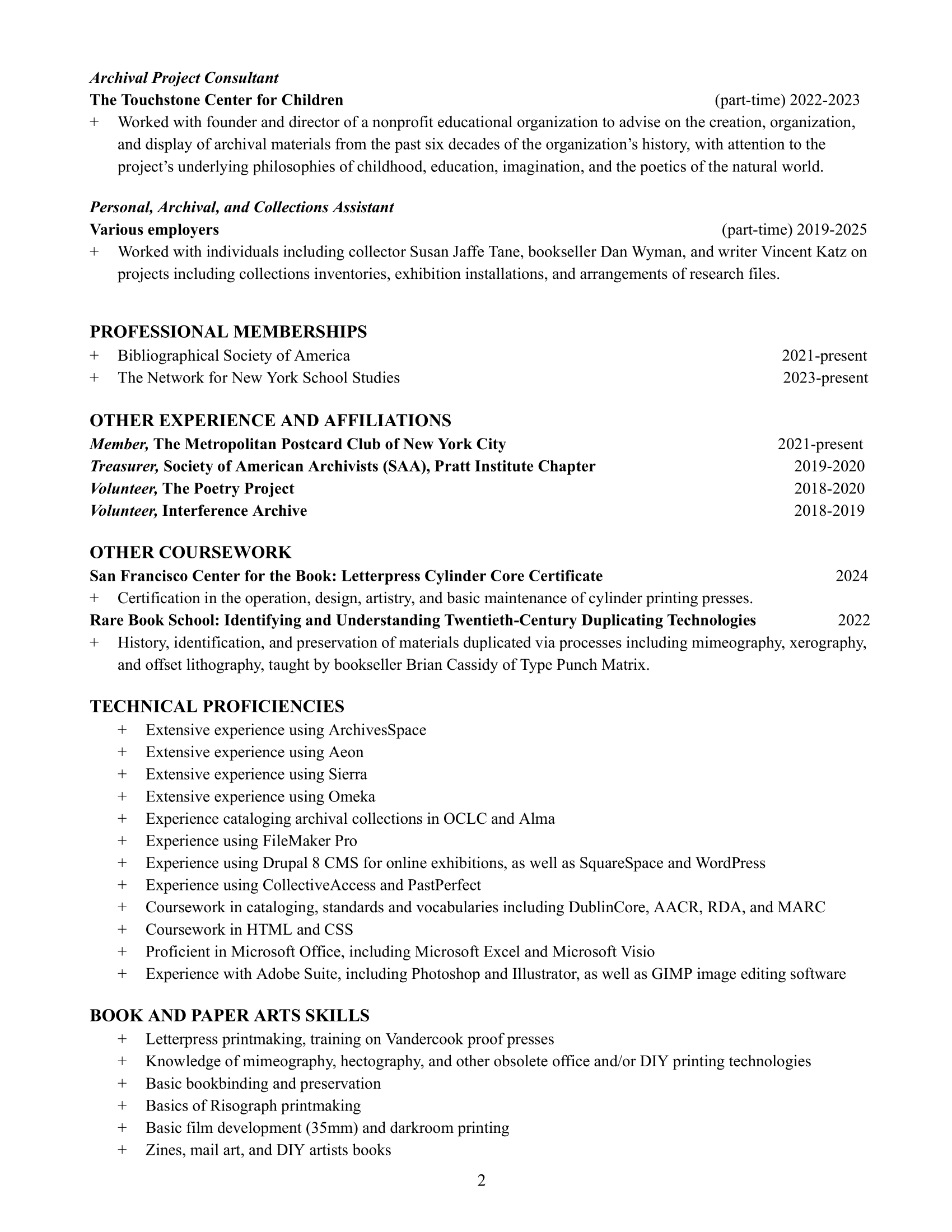 cv page 2